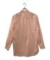 AURALEE (オーラリー) HARD TWIST FINX ORGANDY SHIRT ピンク サイズ:4：15000円