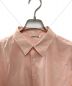 中古・古着 AURALEE (オーラリー) HARD TWIST FINX ORGANDY SHIRT ピンク サイズ:4：15000円