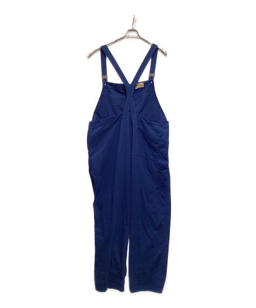 NIGEL CABOURN（ナイジェルケーボン）NIGEL CABOURN (ナイジェルケーボン) LYBRO (ライブロ) DUNGAREE COTTON TWILLオーバーオール ブルー サイズ:52の古着・服飾アイテム