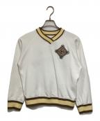 HERMESエルメス）の古着「刺繍スウェット/Embroidered Sweatshirt」｜ホワイト