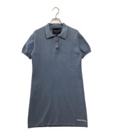 MARC JACOBS（マークジェイコブズ）の古着「半袖ニットワンピース」｜ブルー