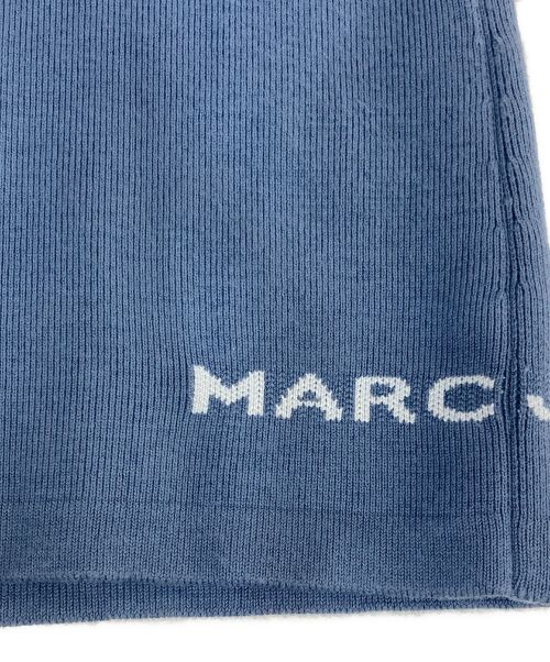 MARC JACOBS（マークジェイコブズ）MARC JACOBS (マークジェイコブス) 半袖ニットワンピース ブルー サイズ:Sの古着・服飾アイテム