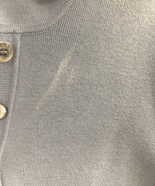 MARC JACOBS（マークジェイコブズ）MARC JACOBS (マークジェイコブス) 半袖ニットワンピース ブルー サイズ:Sの古着・服飾アイテム