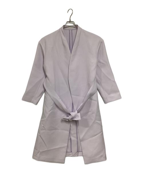 PLST（プラステ）PLST (プラステ) トリプルクロスベルテッドコート パープル サイズ:L 未使用品の古着・服飾アイテム