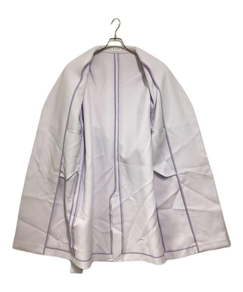 PLST（プラステ）PLST (プラステ) トリプルクロスベルテッドコート パープル サイズ:L 未使用品の古着・服飾アイテム