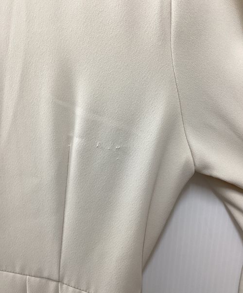 CELFORD（セルフォード）CELFORD (セルフォード) ボウタイプリーツワンピース アイボリー サイズ:36の古着・服飾アイテム