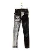 DRKSHDWダークシャドウ）の古着「TYRONE CUT PANTS MULTI IN STRETCH DENIM」｜ブラック