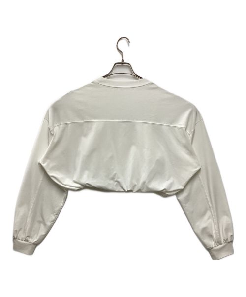 Ameri（アメリ）Ameri (アメリ) BABY DOLL LAYERED LS TEE ホワイト サイズ:Fの古着・服飾アイテム