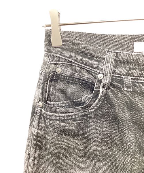 Ameri（アメリ）AMERI (アメリ) TROMPE L′OEIL DENIM PANTS グレー サイズ:26の古着・服飾アイテム