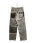 AMERI (アメリ) TROMPE L′OEIL DENIM PANTS グレー サイズ:26：10000円