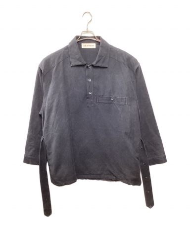 中古・古着通販】NICENESS (ナイスネス) プルオーバーシャツ ブラック