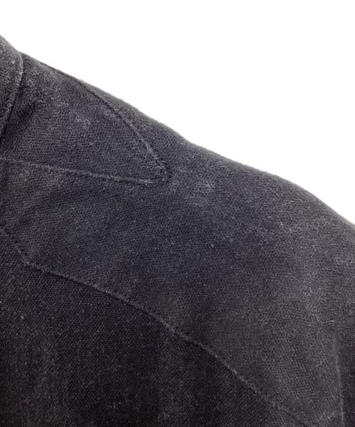 NICENESS（ナイスネス）NICENESS (ナイスネス) プルオーバーシャツ ブラック サイズ:Lの古着・服飾アイテム