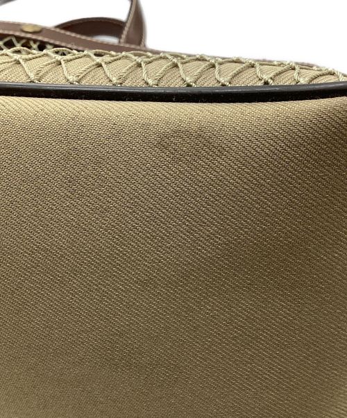 HUNTING WORLD（ハンティングワールド）HUNTING WORLD (ハンティングワールド) サファリトートバッグ カーキの古着・服飾アイテム