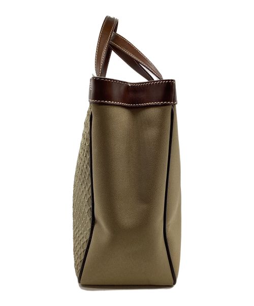 HUNTING WORLD（ハンティングワールド）HUNTING WORLD (ハンティングワールド) サファリトートバッグ カーキの古着・服飾アイテム