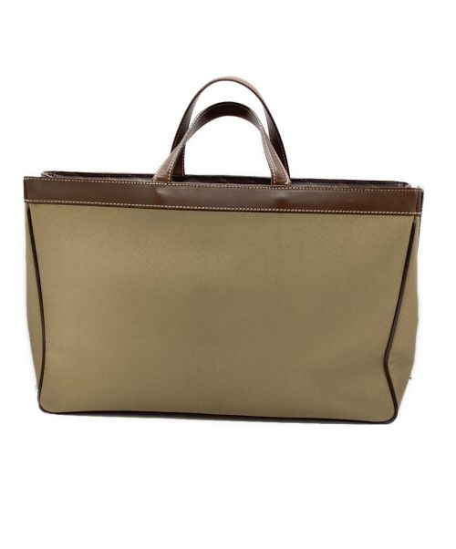 HUNTING WORLD（ハンティングワールド）HUNTING WORLD (ハンティングワールド) サファリトートバッグ カーキの古着・服飾アイテム