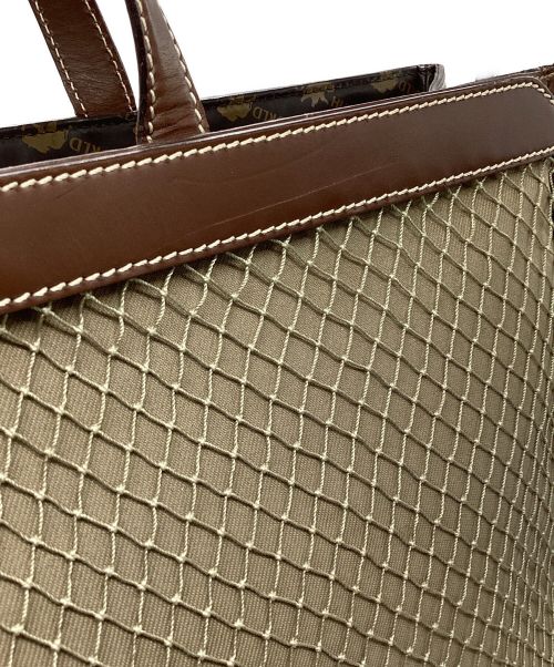 HUNTING WORLD（ハンティングワールド）HUNTING WORLD (ハンティングワールド) サファリトートバッグ カーキの古着・服飾アイテム