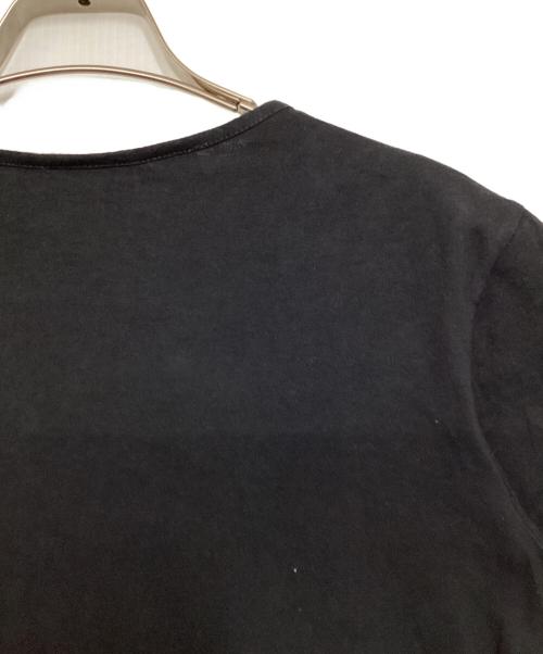 FENDI（フェンディ）FENDI (フェンディ) ロゴ刺繍Tシャツ ブラック サイズ:40の古着・服飾アイテム