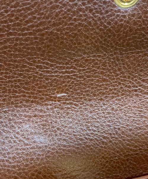 IL BISONTE（イル ビゾンテ）IL BISONTE (イル ビゾンテ) レザーミニウォレット ブラウンの古着・服飾アイテム