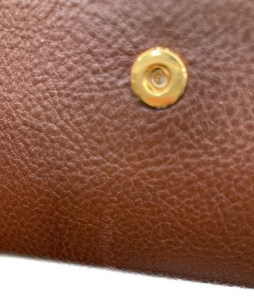 IL BISONTE（イル ビゾンテ）IL BISONTE (イル ビゾンテ) レザーミニウォレット ブラウンの古着・服飾アイテム