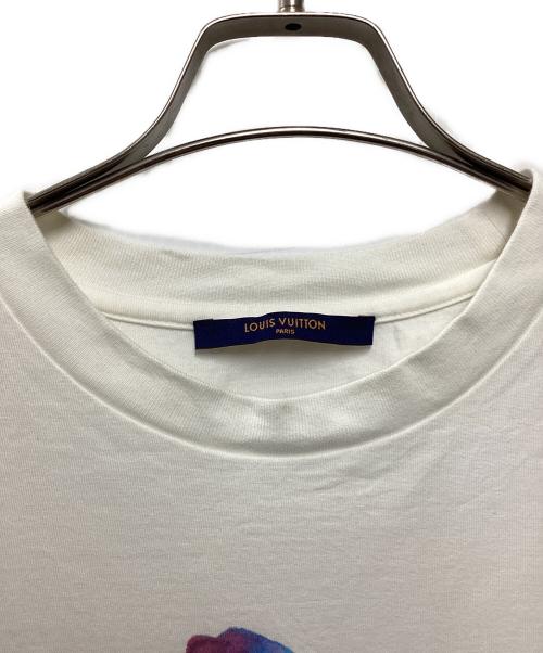 LOUIS VUITTON（ルイ ヴィトン）LOUIS VUITTON (ルイ ヴィトン) フラワープリントTシャツ ホワイト サイズ:Mの古着・服飾アイテム