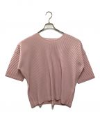 HOMME PLISSE ISSEY MIYAKEオム プリッセ イッセイ ミヤケ）の古着「S/Sプリーツカットソー」｜ピンク