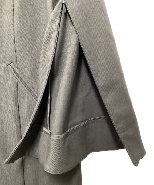 crewre（クルー）crewre (クルー) ディープネックワンピース グレー サイズ:SIZE3の古着・服飾アイテム