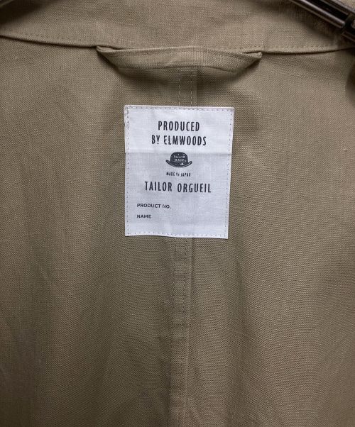 ORGUEIL（オルゲイユ）ORGUEIL (オルゲイユ) Sleeping Jaket ベージュ サイズ:42の古着・服飾アイテム