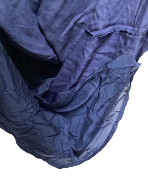 G.V.G.V（ジーヴィージーヴィー）G.V.G.V (ジーヴィージーヴィー) LINEN DRESS ネイビー サイズ:36の古着・服飾アイテム