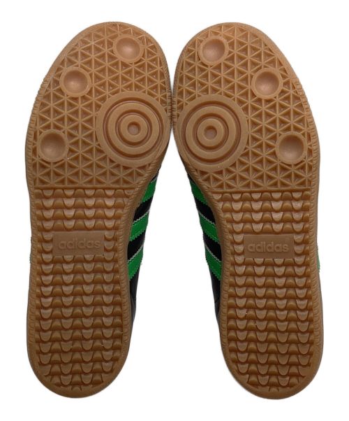 adidas（アディダス）adidas (アディダス) SAMBA TEAM ブラック×グリーン サイズ:US5の古着・服飾アイテム