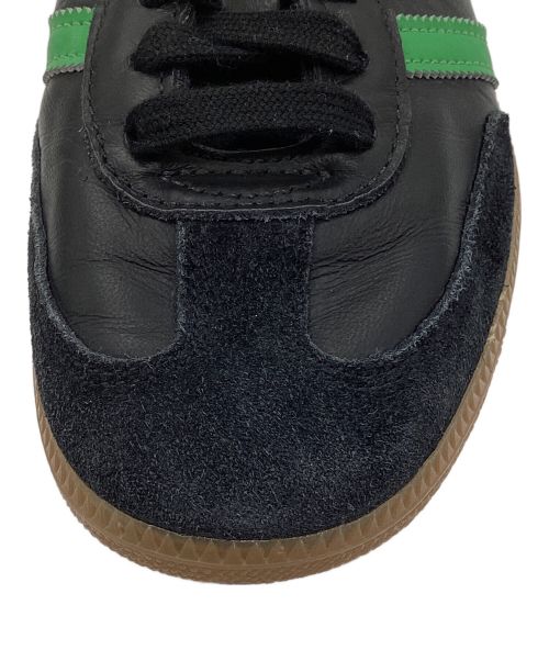 adidas（アディダス）adidas (アディダス) SAMBA TEAM ブラック×グリーン サイズ:US5の古着・服飾アイテム