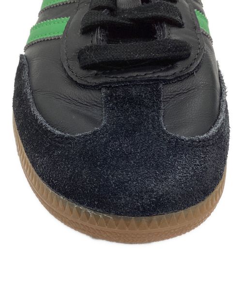 adidas（アディダス）adidas (アディダス) SAMBA TEAM ブラック×グリーン サイズ:US5の古着・服飾アイテム