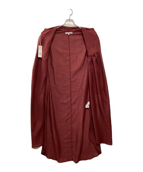 UN3D.（アンスリード）UN3D. (アンスリード) AIRY LONG SHIRT ボルドー サイズ:Fの古着・服飾アイテム