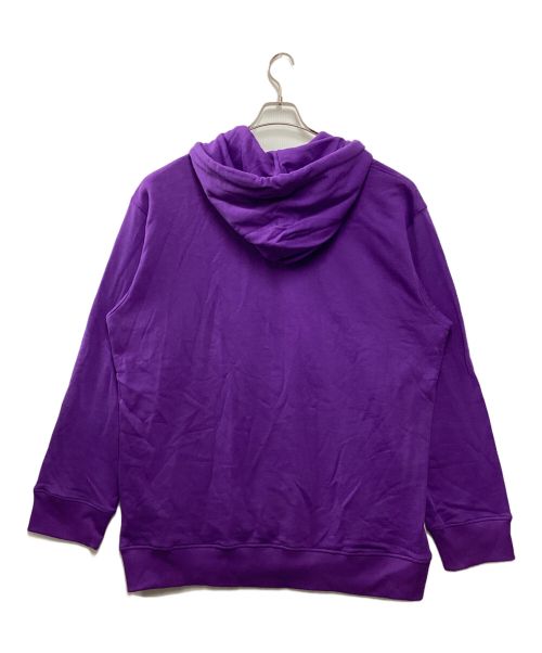 VERSACE JEANS COUTURE（ヴェルサーチ ジーンズクチュール）VERSACE JEANS COUTURE (ヴェルサーチ ジーンズクチュール) プルオーバーパーカー パープル サイズ:Mの古着・服飾アイテム