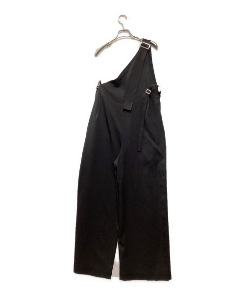 UN3D.（アンスリード）UN3D. (アンスリード) ワンショルダーオールインワン ブラック サイズ:38の古着・服飾アイテム