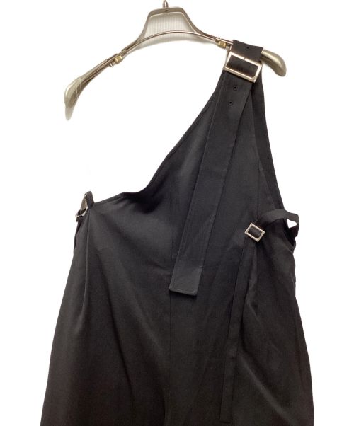 UN3D.（アンスリード）UN3D. (アンスリード) ワンショルダーオールインワン ブラック サイズ:38の古着・服飾アイテム