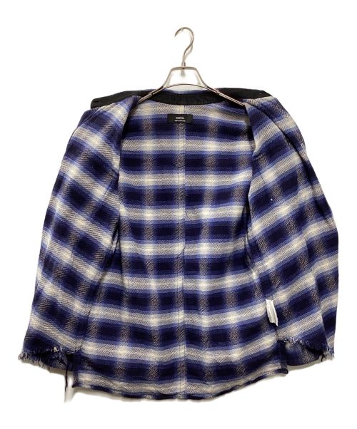 ensou（エンソウ）ensou (エンソウ) Broken Western Shirt ブルー サイズ:Sの古着・服飾アイテム