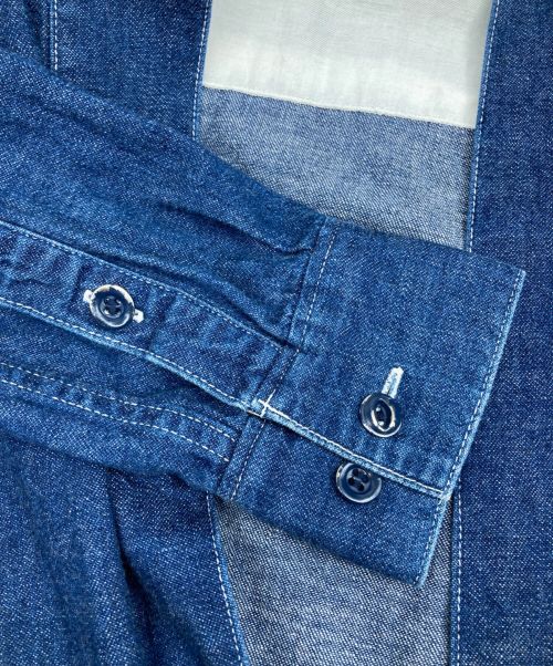 VISVIM（ビズビム）VISVIM (ビズビム) LHAMO SHIRT ONE WASH インディゴ サイズ:1の古着・服飾アイテム