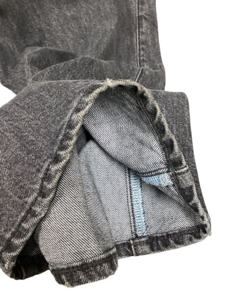 PUBLIC TOKYO（パブリックトウキョウ）PUBLIC TOKYO (パブリックトウキョウ) PUBLIC DENIM BLACK RELAX レギュラー グレー サイズ:3-Rの古着・服飾アイテム