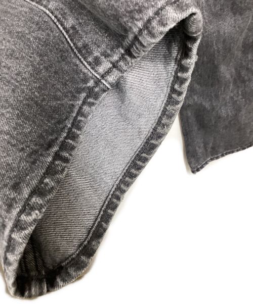 PUBLIC TOKYO（パブリックトウキョウ）PUBLIC TOKYO (パブリックトウキョウ) PUBLIC DENIM BLACK RELAX レギュラー グレー サイズ:3-Rの古着・服飾アイテム