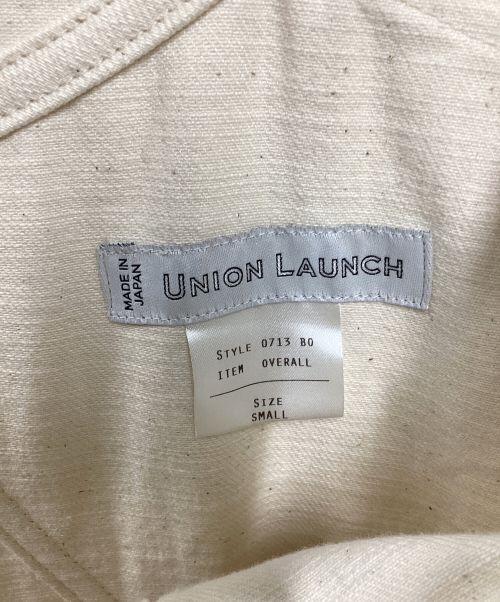 UNION LAUNCH（ユニオンランチ）UNION LAUNCH (ユニオンランチ) オーバーオール アイボリー サイズ:Sの古着・服飾アイテム