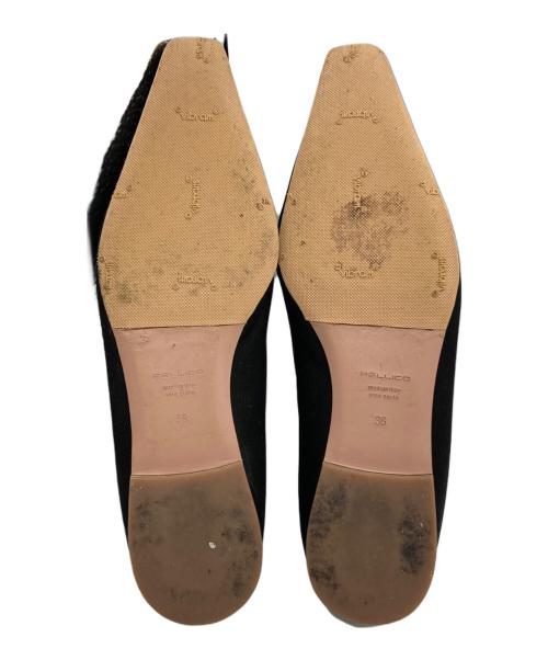 PELLICO（ペリーコ）PELLICO (ペリーコ) FLAT ブラック サイズ:36の古着・服飾アイテム