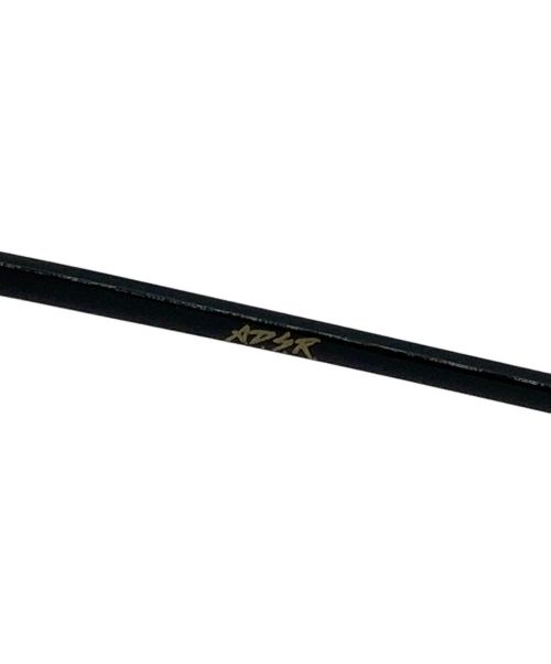 A.D.S.R.（エーディーエスアール）A.D.S.R. (エーディーエスアール) WOOTEN 06 ブラック×パープルの古着・服飾アイテム