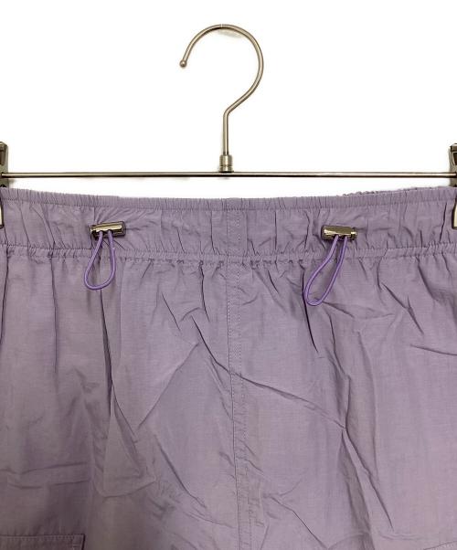 heliopole（エリオポール）heliopole (エリオポール) MILITARY BALLOON SKIRT パープル サイズ:38の古着・服飾アイテム