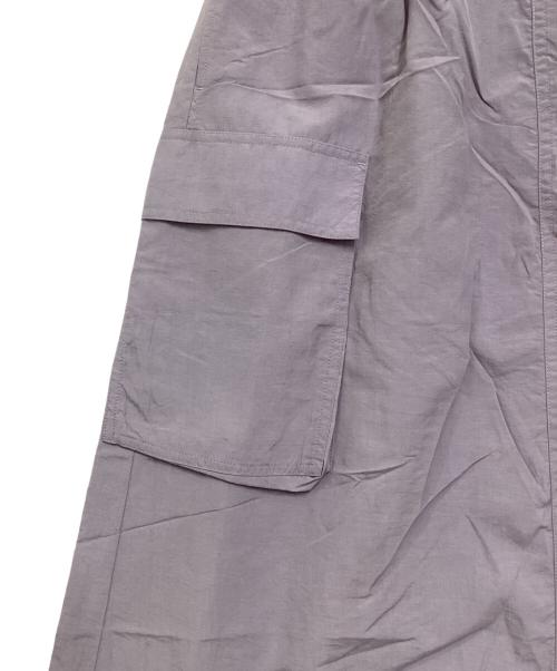 heliopole（エリオポール）heliopole (エリオポール) MILITARY BALLOON SKIRT パープル サイズ:38の古着・服飾アイテム