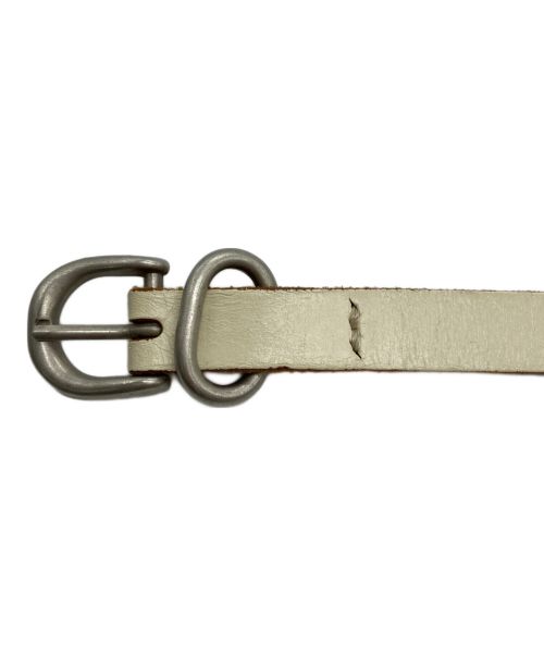 HENDER SCHEME（エンダースキーマ）HENDER SCHEME (エンダースキーマ) Tail Belt アイボリーの古着・服飾アイテム