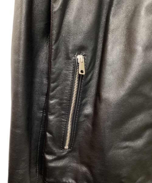 UNITED TOKYO（ユナイテッドトーキョー）UNITED TOKYO (ユナイテッドトーキョー) シングルライダースジャケット ブラック サイズ:1の古着・服飾アイテム