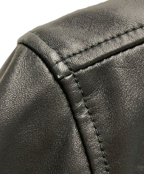 UNITED TOKYO（ユナイテッドトーキョー）UNITED TOKYO (ユナイテッドトーキョー) シングルライダースジャケット ブラック サイズ:1の古着・服飾アイテム