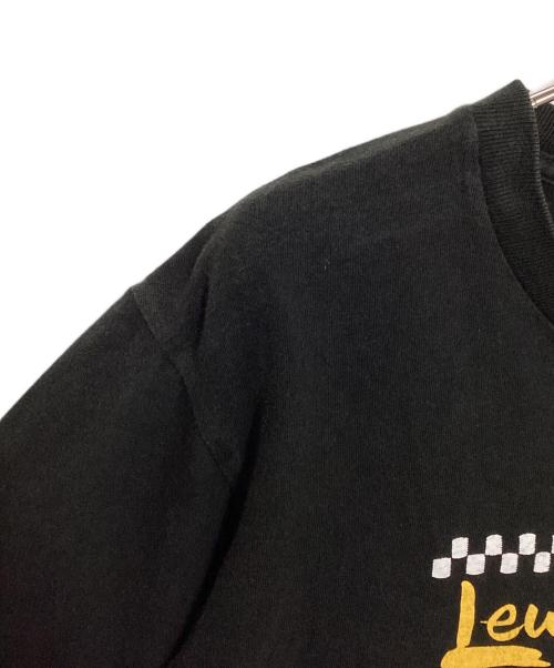 Lewis Leathers（ルイスレザース）Lewis Leathers (ルイスレザース) CHECKER LOGO T-SHIRTS ブラック サイズ:不明の古着・服飾アイテム