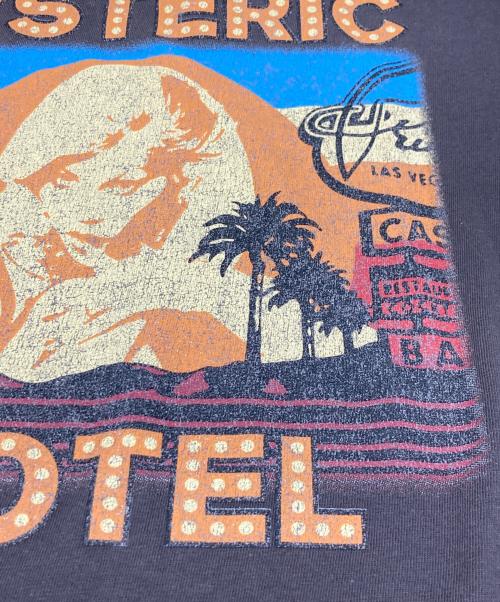 Hysteric Glamour（ヒステリックグラマー）Hysteric Glamour (ヒステリックグラマー) プリントTシャツ グレー サイズ:FREEの古着・服飾アイテム