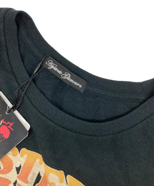 Hysteric Glamour（ヒステリックグラマー）Hysteric Glamour (ヒステリックグラマー) プリントTシャツ ブラック サイズ:FREEの古着・服飾アイテム